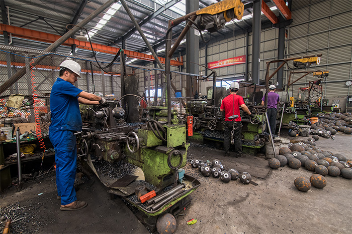 峨眉山网架配件车间